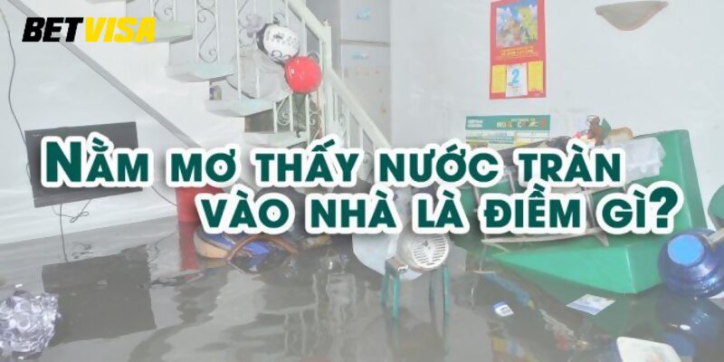 Tìm hiểu ý nghĩa giấc mơ thấy nước tràn vào nhà